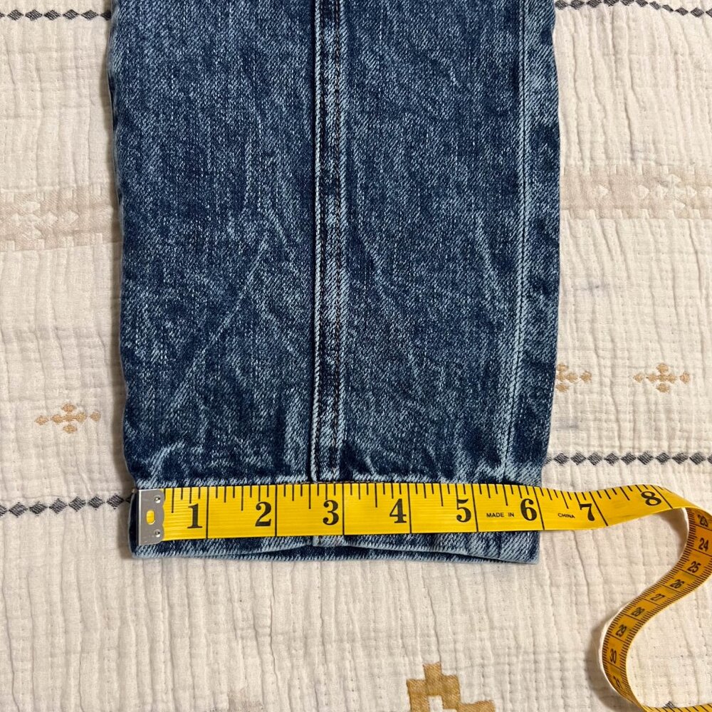 Jonathan Simkhai Standard Henley Tie-Waist Straight Jeans Size 31 NWOT - Picture 11 of 16